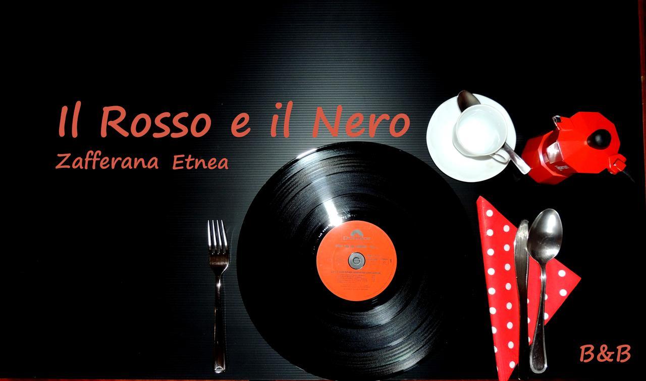 B&B Il Rosso E Il Nero Zafferana Etnea Luaran gambar